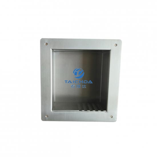 Recessed SS316 shower shelves