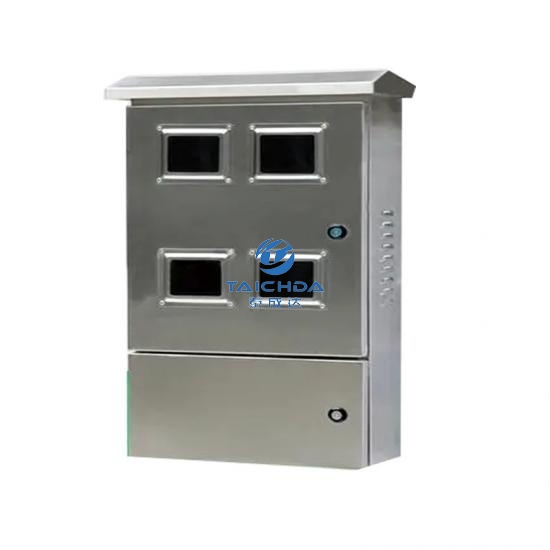 Double Layers Door Electricity Meter Cabinets