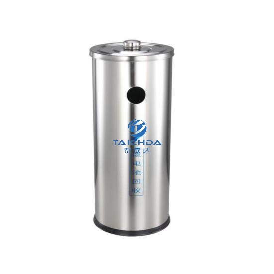 Stainless Steel Battery Barrel Garbage Cans