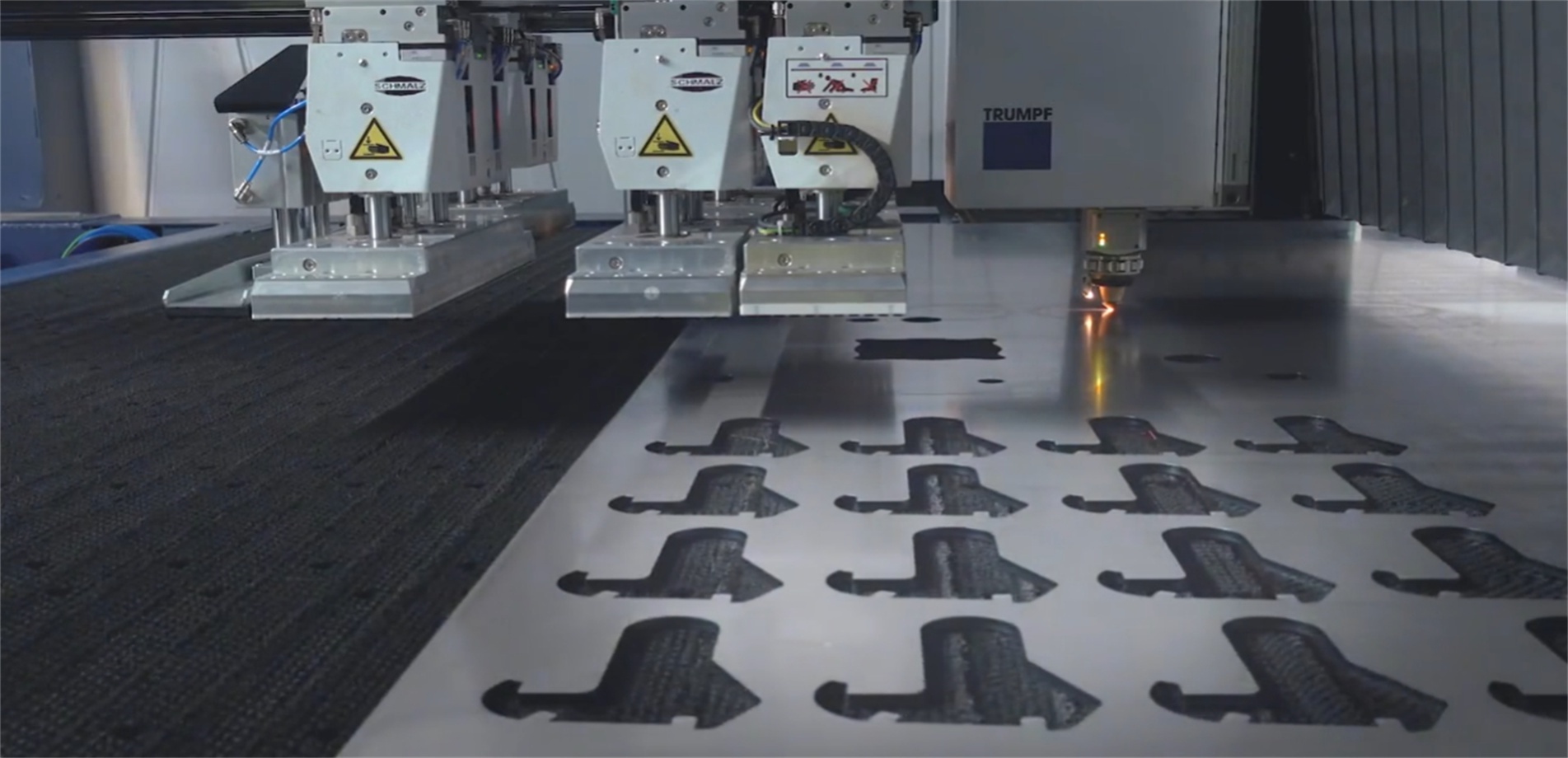 Laser cutting of  sheet metal fabricated manufacture